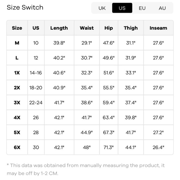 BloomChic Plus Size 4XL Silhouette Floral Print Ties Side Seam Pocket Pants us26 - Picture 6 of 6